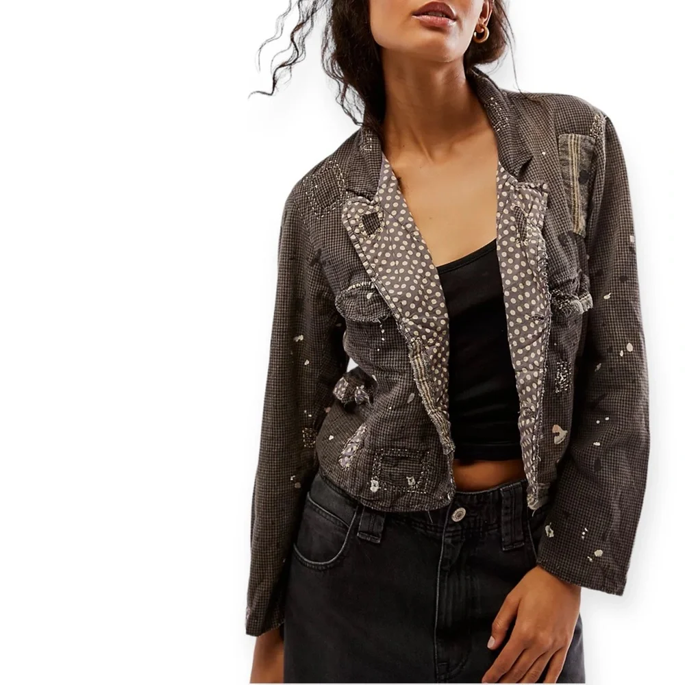 Magnolia Pearl Kelley Cropped Coat JACKET 691-ANDY-OS - Picture 11 of 15